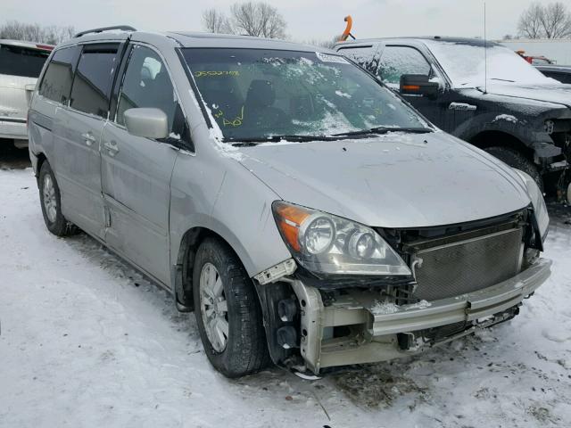 5FNRL38639B000436 - 2009 HONDA ODYSSEY EX SILVER photo 1