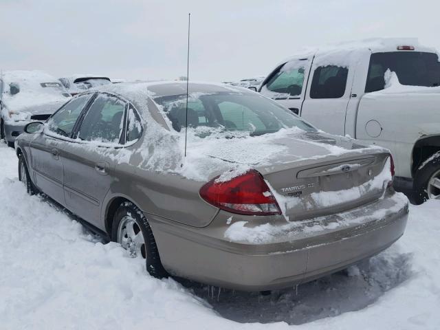 1FAFP53U16A123364 - 2006 FORD TAURUS SE TAN photo 3