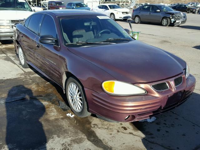 1G2NF52T6YM795573 - 2000 PONTIAC GRAND AM S GRAY photo 1