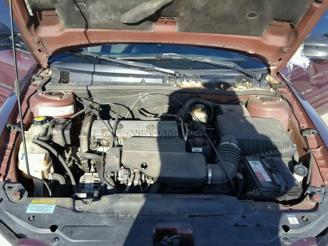 1G2NF52T6YM795573 - 2000 PONTIAC GRAND AM S GRAY photo 7