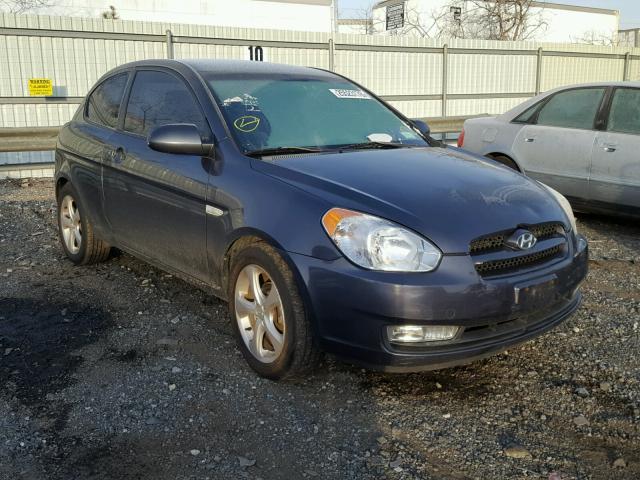 KMHCN36C27U007211 - 2007 HYUNDAI ACCENT SE BLUE photo 1