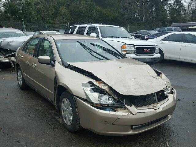 1HGCM56384A028789 - 2004 HONDA ACCORD LX GOLD photo 1