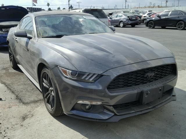 1FA6P8TH4G5336548 - 2016 FORD MUSTANG GRAY photo 1