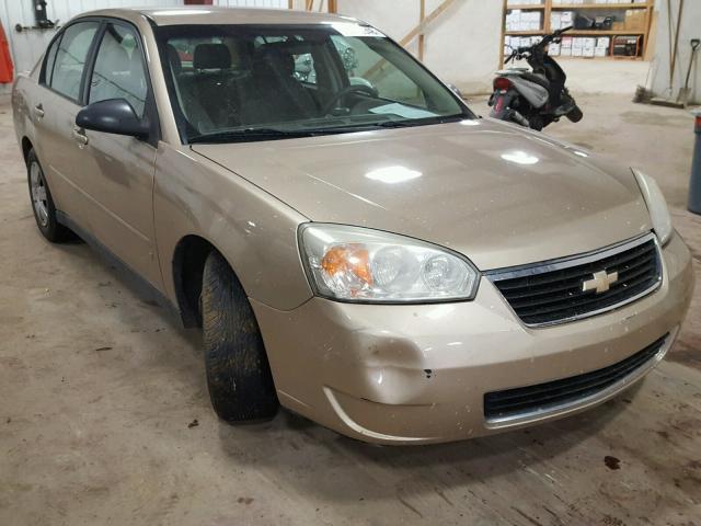 1G1ZS58F27F160419 - 2007 CHEVROLET MALIBU LS GOLD photo 1