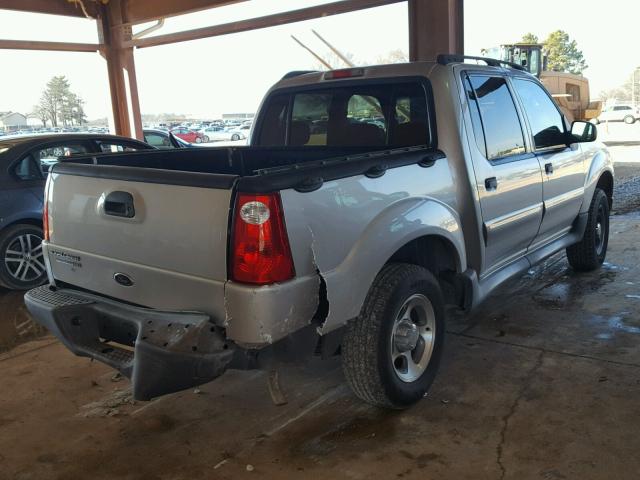 1FMZU67K35UB65073 - 2005 FORD EXPLORER S SILVER photo 4