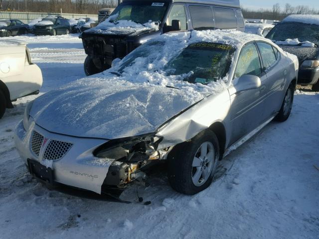 2G2WS522151137481 - 2005 PONTIAC GRAND PRIX SILVER photo 2