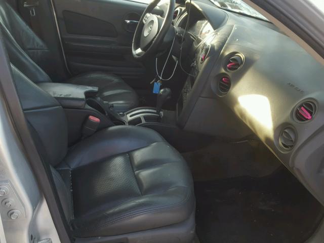 2G2WS522151137481 - 2005 PONTIAC GRAND PRIX SILVER photo 5