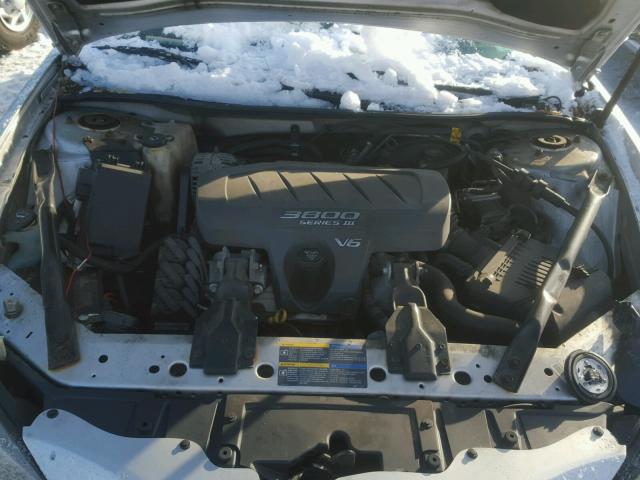 2G2WS522151137481 - 2005 PONTIAC GRAND PRIX SILVER photo 7