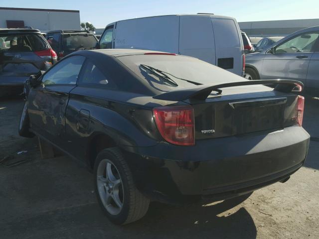 JTDDY32T130064426 - 2003 TOYOTA CELICA GT- BLACK photo 3