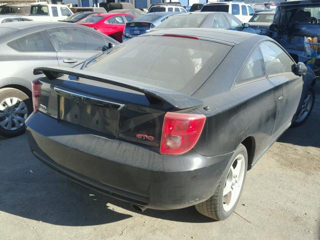 JTDDY32T130064426 - 2003 TOYOTA CELICA GT- BLACK photo 4