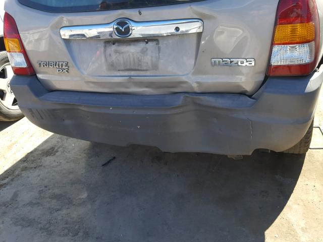 4F2YU07B81KM33392 - 2001 MAZDA TRIBUTE DX 棕色 照片 9