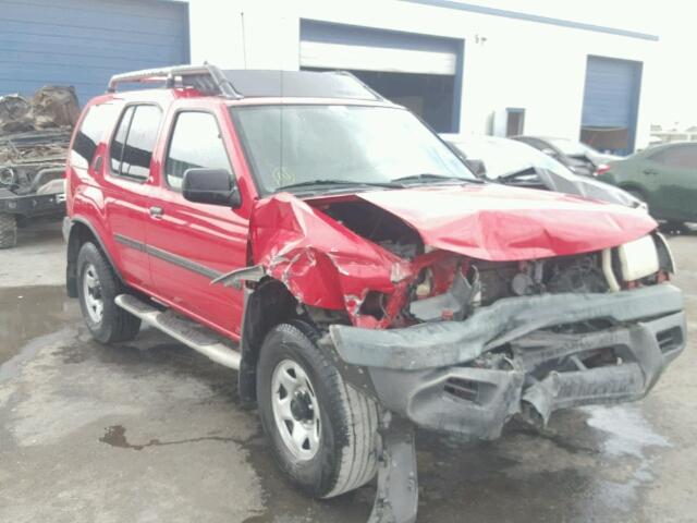 5N1ED28T21C510821 - 2001 NISSAN XTERRA XE/ RED photo 1