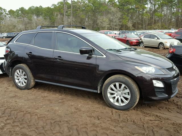 JM3ER2B5XC0417556 - 2012 MAZDA CX-7 MAROON photo 9