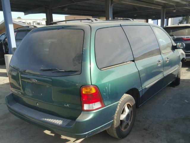 2FMZA514X2BB10246 - 2002 FORD WINDSTAR L GREEN photo 4