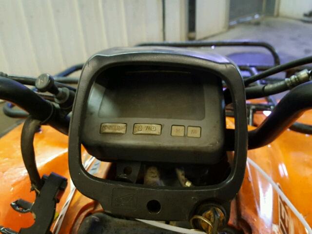 478TE25432A219515 - 2002 HONDA TRX350 FE ORANGE photo 8