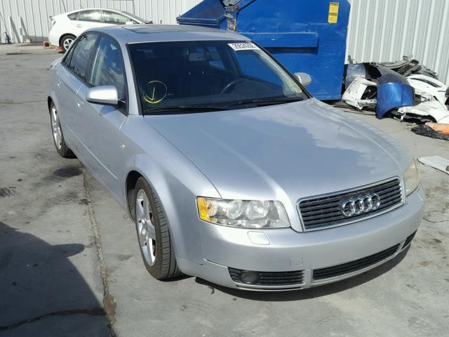 WAUJC68E82A313998 - 2002 AUDI A4 1.8T SILVER photo 1