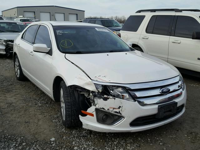 3FAHP0JA2AR221600 - 2010 FORD FUSION SEL WHITE photo 1