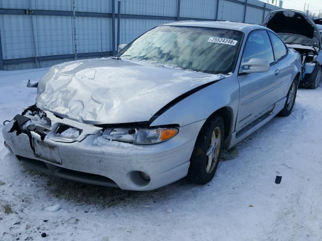 1G2WP12K52F180249 - 2002 PONTIAC GRAND PRIX SILVER photo 2