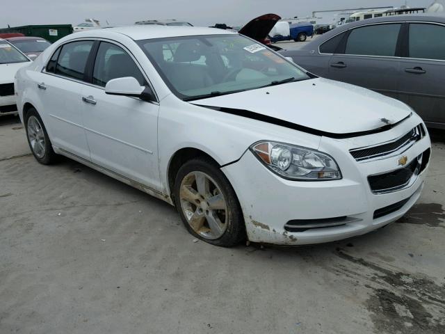 1G1ZD5EU9CF290026 - 2012 CHEVROLET MALIBU 2LT WHITE photo 1