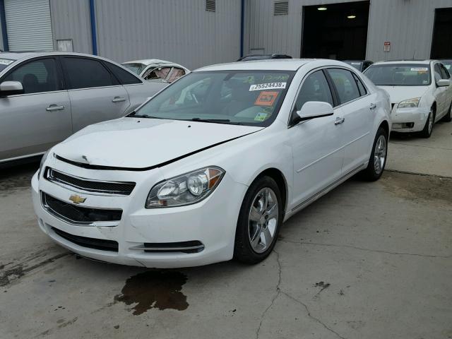 1G1ZD5EU9CF290026 - 2012 CHEVROLET MALIBU 2LT WHITE photo 2