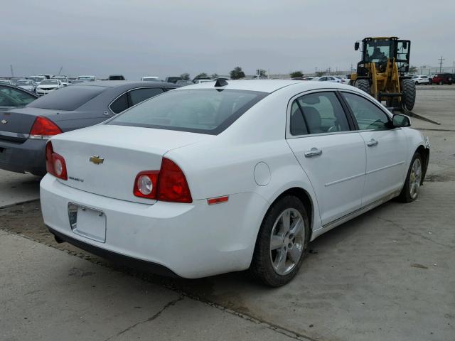 1G1ZD5EU9CF290026 - 2012 CHEVROLET MALIBU 2LT WHITE photo 4