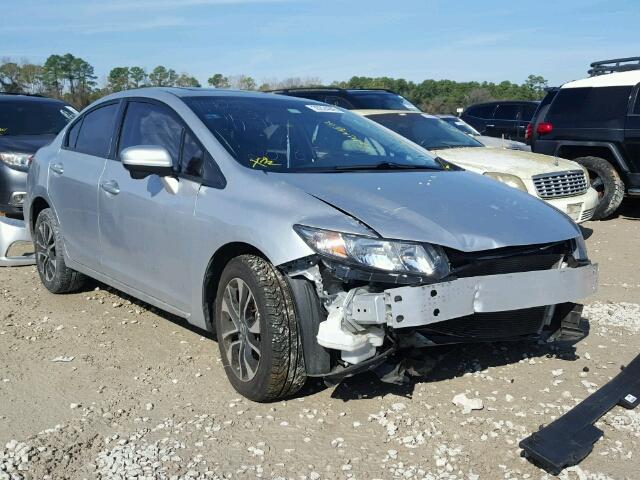 19XFB2F83EE067560 - 2014 HONDA CIVIC EX SILVER photo 1