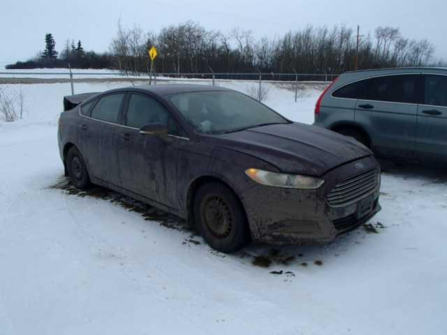 3FA6P0HR7DR100732 - 2013 FORD FUSION SE BURGUNDY photo 1