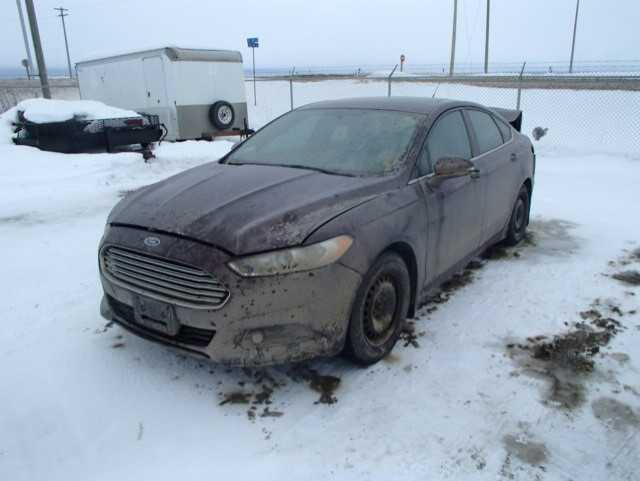 3FA6P0HR7DR100732 - 2013 FORD FUSION SE BURGUNDY photo 2