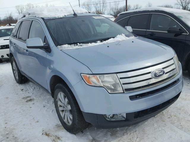 2FMDK38C08BA06415 - 2008 FORD EDGE SEL BLUE photo 1