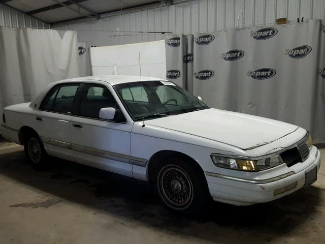 2MELM74W3PX675182 - 1993 MERCURY GRAND MARQ WHITE photo 1