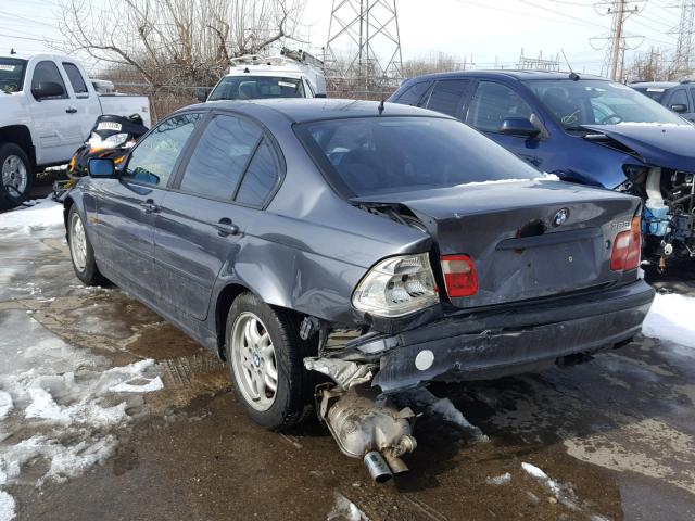 WBAAM3342YCA94935 - 2000 BMW 323 I GRAY photo 3