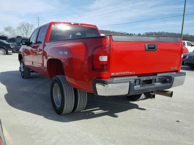 1GTJK33628F181949 - 2008 GMC SIERRA K35 RED photo 3