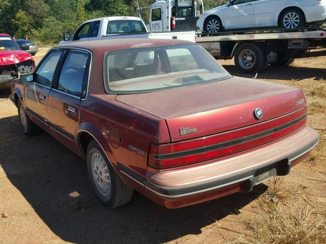 1G4AL54N0N6413342 - 1992 BUICK CENTURY LI RED photo 3