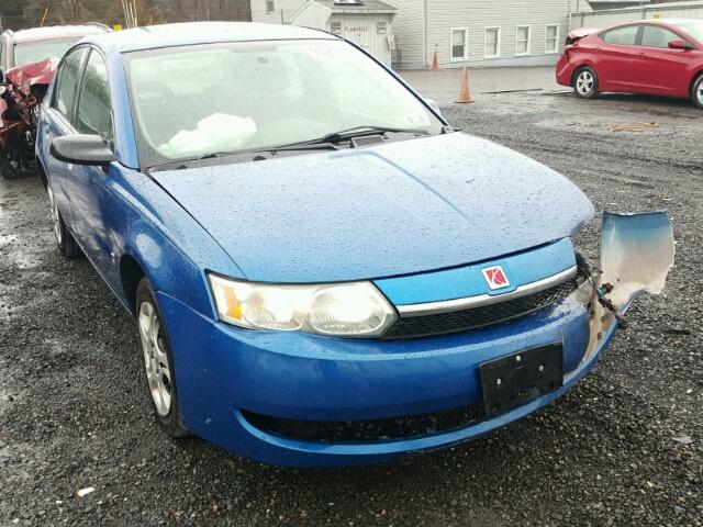 1G8AJ52F64Z209528 - 2004 SATURN ION LEVEL BLUE photo 1