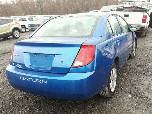 1G8AJ52F64Z209528 - 2004 SATURN ION LEVEL BLUE photo 4