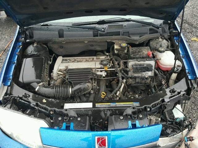 1G8AJ52F64Z209528 - 2004 SATURN ION LEVEL BLUE photo 7