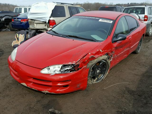2B3HD46R51H702723 - 2001 DODGE INTREPID S 红色 照片 2