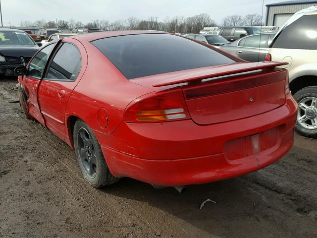 2B3HD46R51H702723 - 2001 DODGE INTREPID S 红色 照片 3