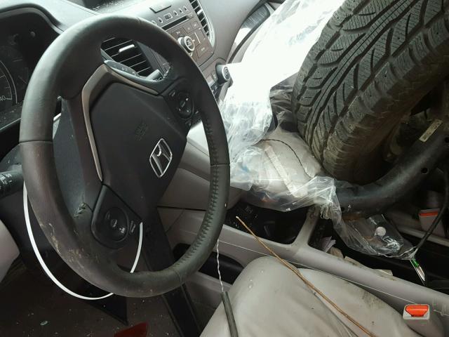 2HKRM4H7XEH619123 - 2014 HONDA CR-V EXL SILVER photo 5