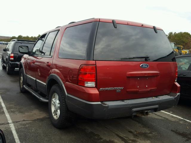 1FMPU16W34LA56504 - 2004 FORD EXPEDITION RED photo 3