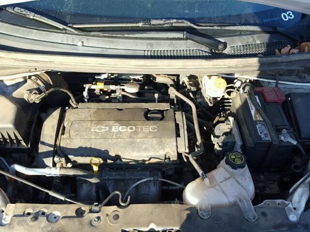 1G1JA6SH3C4163075 - 2012 CHEVROLET SONIC LS WHITE photo 7