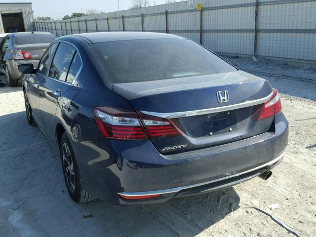 1HGCR2F31HA197347 - 2017 HONDA ACCORD LX BLUE photo 3