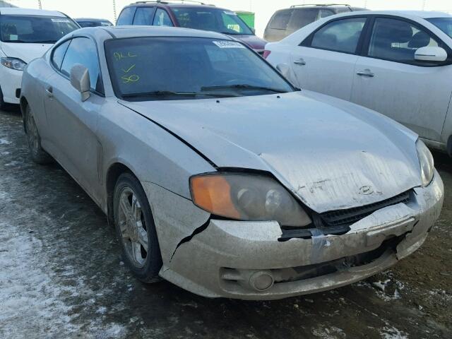 KMHHN65D14U140619 - 2004 HYUNDAI TIBURON SE SILVER photo 1