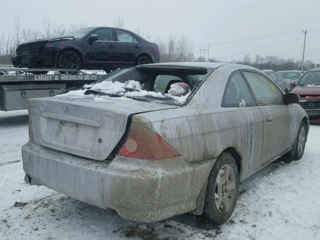 1HGEM229X5L002931 - 2005 HONDA CIVIC EX ვერცხლისფერი ფოტო 4