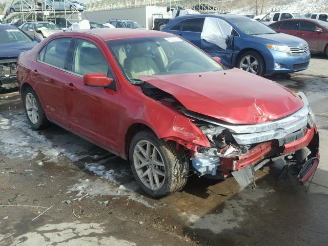 3FAHP0CG3BR179845 - 2011 FORD FUSION SEL RED photo 1