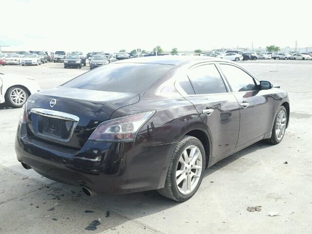 1N4AA5AP3EC431079 - 2014 NISSAN MAXIMA S BURGUNDY photo 4