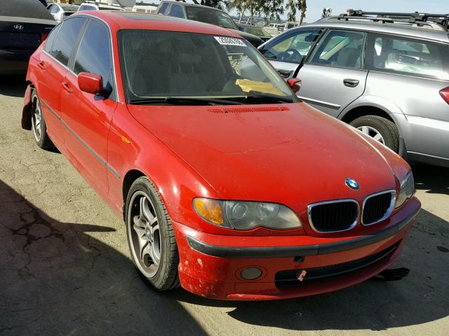 WBAEV53443KM26881 - 2003 BMW 330 I RED photo 1