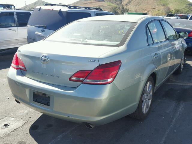 4T1BK36B46U139770 - 2006 TOYOTA AVALON XL GREEN photo 4