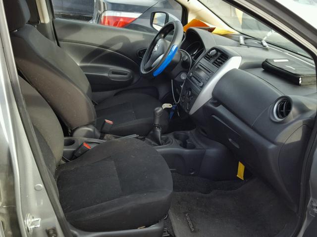 3N1CE2CP6FL372072 - 2015 NISSAN VERSA NOTE SILVER photo 5