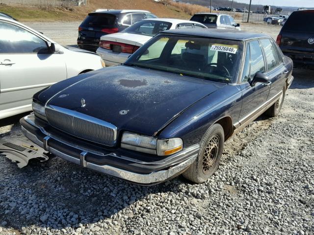 1G4CW53L1N1603647 - 1992 BUICK PARK AVENU BLUE photo 2